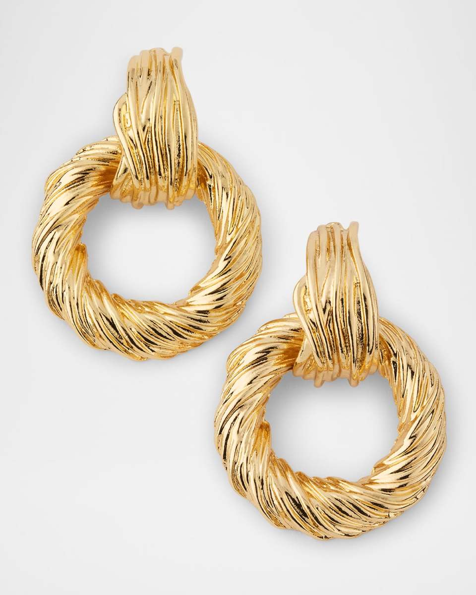 Double Link Post Earrings